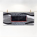 Sometimes Quiet Is Violent Twenty One Pilots The Meaning Of Blurryface Album Hand Towel