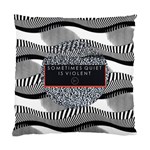 Sometimes Quiet Is Violent Twenty One Pilots The Meaning Of Blurryface Album Standard Cushion Case (One Side)