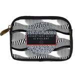 Sometimes Quiet Is Violent Twenty One Pilots The Meaning Of Blurryface Album Digital Camera Leather Case