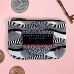 Sometimes Quiet Is Violent Twenty One Pilots The Meaning Of Blurryface Album Mini Coin Purse