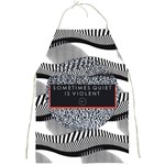 Sometimes Quiet Is Violent Twenty One Pilots The Meaning Of Blurryface Album Full Print Apron