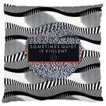 Sometimes Quiet Is Violent Twenty One Pilots The Meaning Of Blurryface Album Large Cushion Case (One Side)