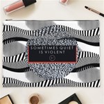 Sometimes Quiet Is Violent Twenty One Pilots The Meaning Of Blurryface Album Cosmetic Bag (XXL)