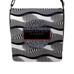 Sometimes Quiet Is Violent Twenty One Pilots The Meaning Of Blurryface Album Flap Closure Messenger Bag (L)