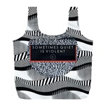 Sometimes Quiet Is Violent Twenty One Pilots The Meaning Of Blurryface Album Full Print Recycle Bag (L)