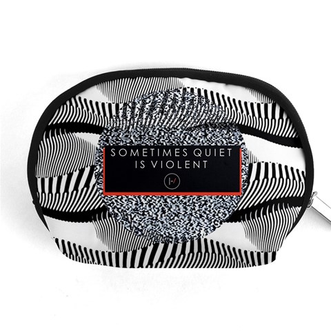 Sometimes Quiet Is Violent Twenty One Pilots The Meaning Of Blurryface Album Accessory Pouch (Medium) from ArtsNow.com Front