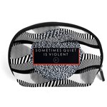 Sometimes Quiet Is Violent Twenty One Pilots The Meaning Of Blurryface Album Accessory Pouch (Large)