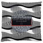 Sometimes Quiet Is Violent Twenty One Pilots The Meaning Of Blurryface Album Standard Flano Cushion Case (One Side)