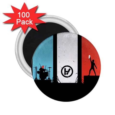 Twenty One 21 Pilots 2.25  Magnet (100 pack)  from ArtsNow.com Front