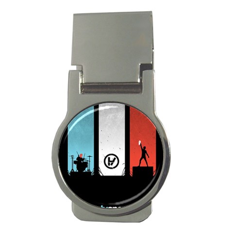 Twenty One 21 Pilots Money Clip (Round) from ArtsNow.com Front