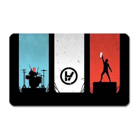 Twenty One 21 Pilots Magnet (Rectangular) from ArtsNow.com Front
