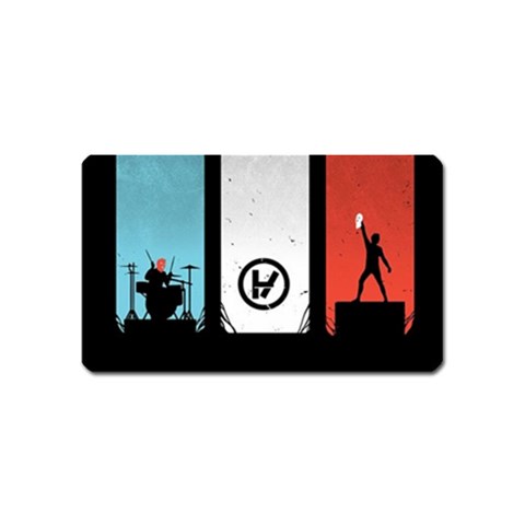 Twenty One 21 Pilots Magnet (Name Card) from ArtsNow.com Front