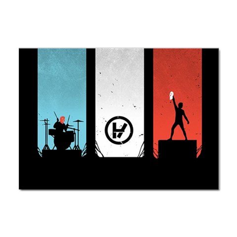 Twenty One 21 Pilots Sticker A4 (100 pack) from ArtsNow.com Front