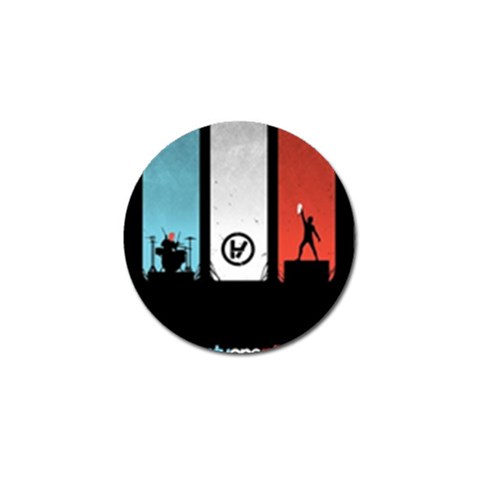 Twenty One 21 Pilots Golf Ball Marker (4 pack) from ArtsNow.com Front