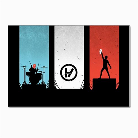 Twenty One 21 Pilots Postcards 5  x 7  (Pkg of 10) from ArtsNow.com Front