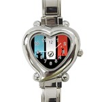 Twenty One 21 Pilots Heart Italian Charm Watch