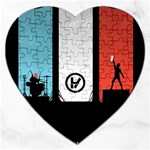 Twenty One 21 Pilots Jigsaw Puzzle (Heart)