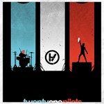 Twenty One 21 Pilots Canvas 20  x 20 