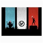 Twenty One 21 Pilots Large Glasses Cloth (2 Sides)