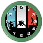 Twenty One 21 Pilots Color Wall Clock