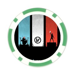 Twenty One 21 Pilots Poker Chip Card Guard (10 pack) from ArtsNow.com Back
