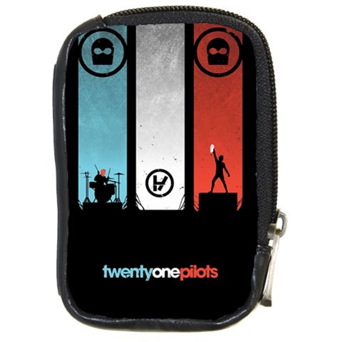 Twenty One 21 Pilots Compact Camera Leather Case from ArtsNow.com Front