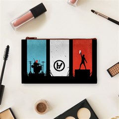 Twenty One 21 Pilots Cosmetic Bag (Small) from ArtsNow.com Front