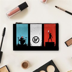 Twenty One 21 Pilots Cosmetic Bag (Small) from ArtsNow.com Front