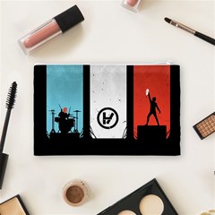 Twenty One 21 Pilots Cosmetic Bag (Medium) from ArtsNow.com Back