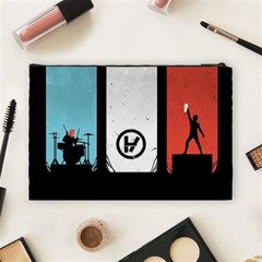 Twenty One 21 Pilots Cosmetic Bag (Large) from ArtsNow.com Back