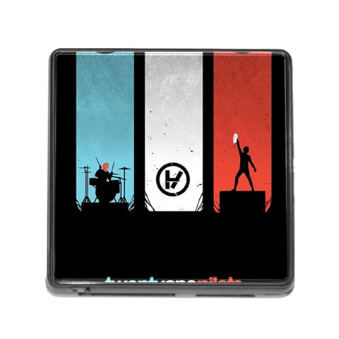 Twenty One 21 Pilots Memory Card Reader (Square) from ArtsNow.com Front