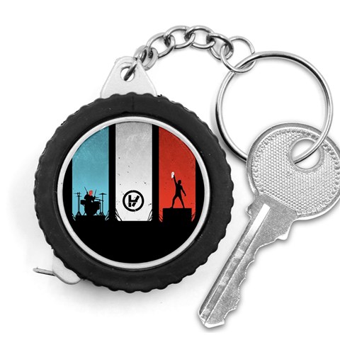 Twenty One 21 Pilots Measuring Tape from ArtsNow.com Front