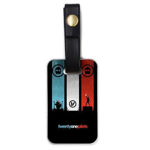 Twenty One 21 Pilots Luggage Tag (one side) from ArtsNow.com Front