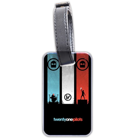 Twenty One 21 Pilots Luggage Tag (two sides) from ArtsNow.com Front