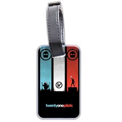 Twenty One 21 Pilots Luggage Tag (two sides) from ArtsNow.com Back