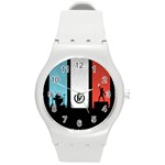 Twenty One 21 Pilots Round Plastic Sport Watch (M)