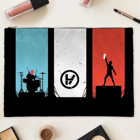 Twenty One 21 Pilots Cosmetic Bag (XXL) from ArtsNow.com Front