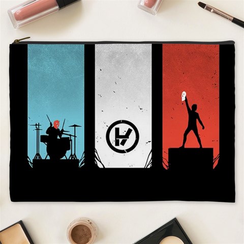 Twenty One 21 Pilots Cosmetic Bag (XXXL) from ArtsNow.com Front