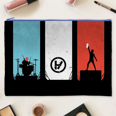 Twenty One 21 Pilots Cosmetic Bag (XXXL) from ArtsNow.com Front