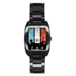 Twenty One 21 Pilots Stainless Steel Barrel Watch