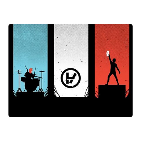 Twenty One 21 Pilots Double Sided Flano Blanket (Mini) from ArtsNow.com 35 x27  Blanket Front