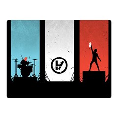 Twenty One 21 Pilots Double Sided Flano Blanket (Mini) from ArtsNow.com 35 x27  Blanket Back