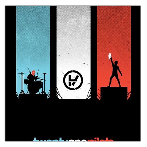 Twenty One 21 Pilots Large Satin Scarf (Square) from ArtsNow.com Front