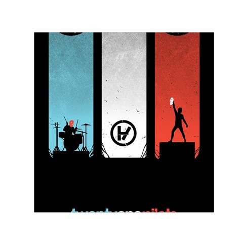 Twenty One 21 Pilots Small Satin Scarf (Square) from ArtsNow.com Front
