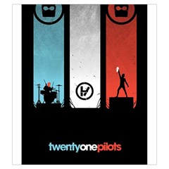Twenty One 21 Pilots Drawstring Pouch (XXL) from ArtsNow.com Back