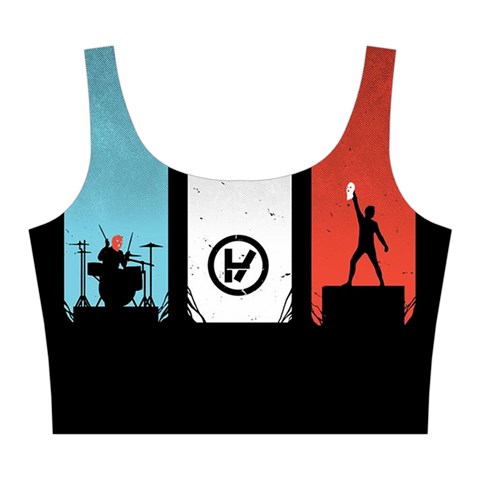 Twenty One 21 Pilots Midi Sleeveless Dress from ArtsNow.com Top Front