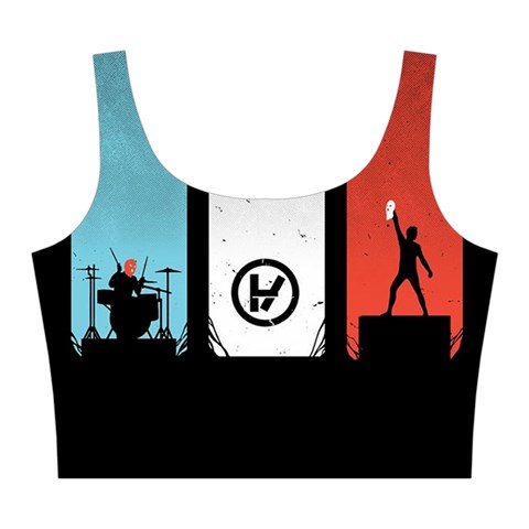 Twenty One 21 Pilots Midi Sleeveless Dress from ArtsNow.com Top Back