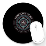 Twenty One Pilots Power To The Local Dreamder Round Mousepad