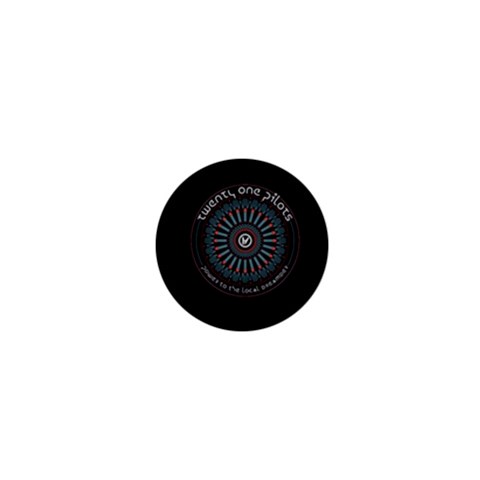 Twenty One Pilots Power To The Local Dreamder 1  Mini Button from ArtsNow.com Front