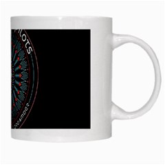 Twenty One Pilots Power To The Local Dreamder White Mug from ArtsNow.com Right